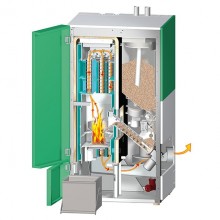 Пелетен котел HERZ Pelletstar Condensation 16kw